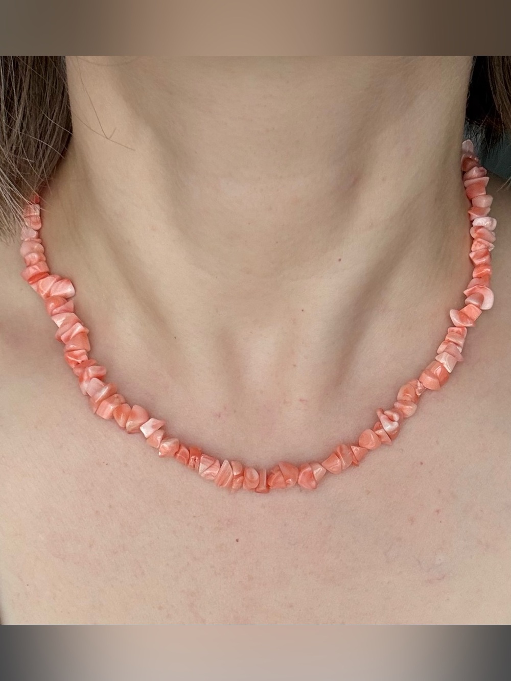 Chunky Coral Necklace